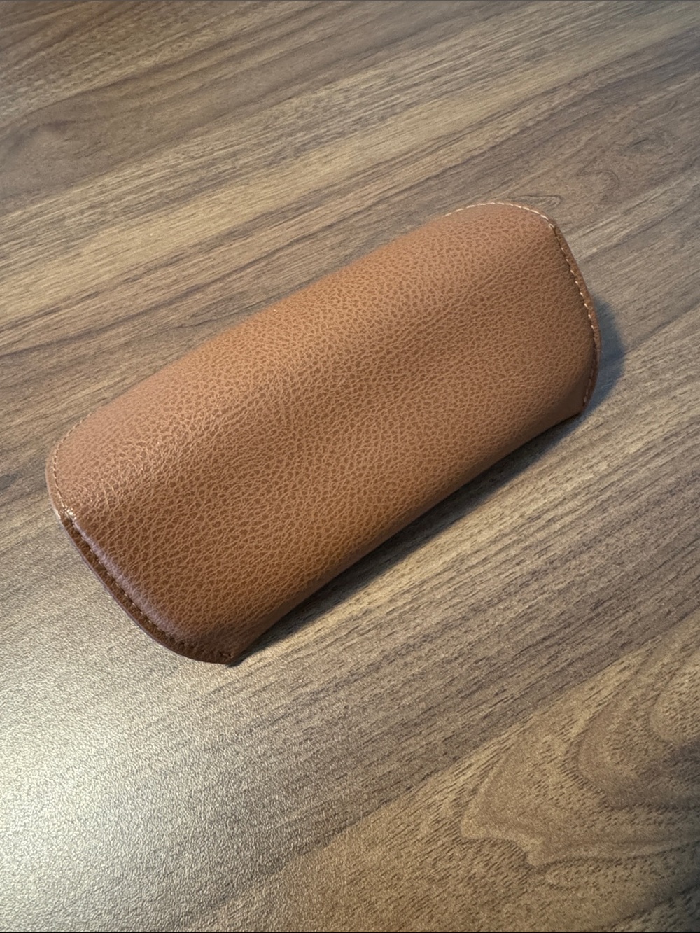 Ray-Ban Brown Leather Sunglasses Case - Picture 3 of 3